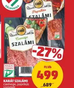 PENNY Karát Szalámi ajánlat