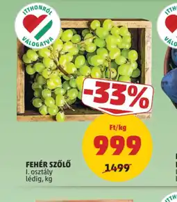 PENNY Fehér szőlő ajánlat