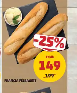 PENNY Francia félbagett ajánlat
