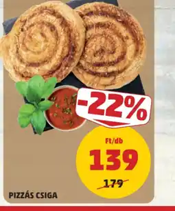 PENNY Pizzás csiga ajánlat