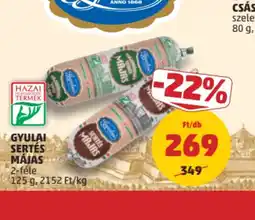PENNY Gyulai Sertés Májas ajánlat