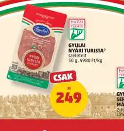 PENNY Gyulai Nyári Turista ajánlat