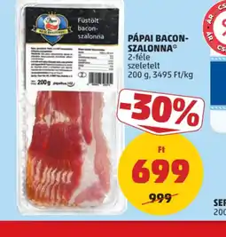 PENNY Pápai Bacon-szalonna ajánlat