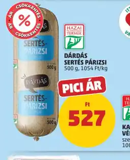 PENNY Dárdás Sertés Párizsi ajánlat