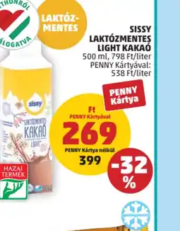 PENNY Sissy Laktzmentes Light Kaka ajánlat