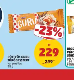 PENNY Pöttyös Guru Túrdesszert ajánlat