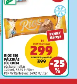 PENNY Rios Big Pálcikás Jégkrém ajánlat