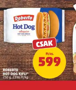 PENNY Roberto Hot-Dog Kifli ajánlat