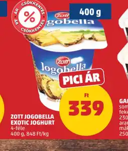 PENNY Zott Jogobella Exotic Joghurt ajánlat