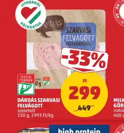 PENNY Dárdás Szarvasi Felvágott ajánlat