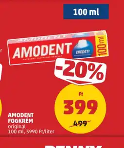 PENNY Amodent Fogkrém ajánlat