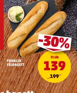 PENNY Francia félbagett ajánlat