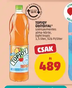 PENNY Topjoy üd PENNY Kártyával még olcsóbbtőital ajánlat