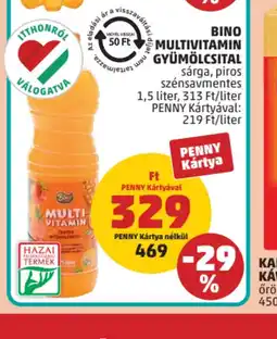 PENNY Bino Multivitamin Gyümölcsital ajánlat