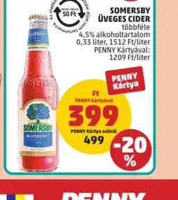 PENNY Somersby Üveges Cider ajánlat