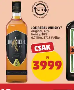 PENNY Joe Rebel Whisky ajánlat