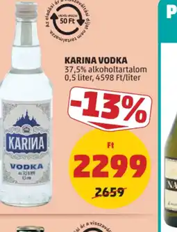 PENNY Karina Vodka ajánlat