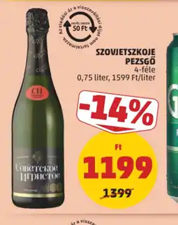 PENNY Szovietszkoje pezsgő ajánlat