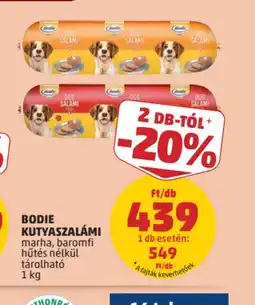 PENNY Bodie Kutyaszalámi ajánlat