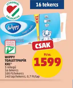 PENNY Wippy Toalettpapír XXL ajánlat