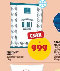 PENNY Harmony Nudli ajánlat