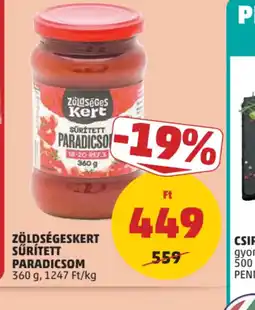 PENNY Zöldségeskert Sűrített Paradicsom ajánlat