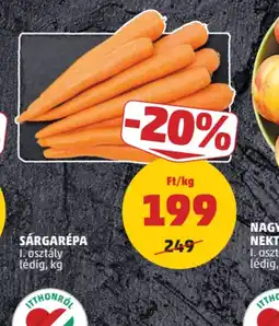 PENNY Sárgarépa ajánlat