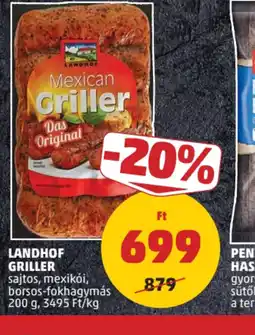 PENNY Landhof Griller ajánlat