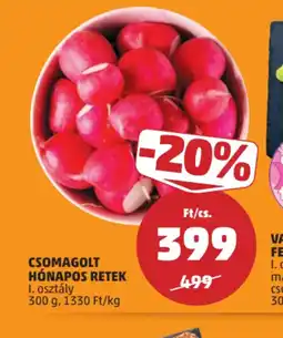 PENNY Csomagolt hnapos retek ajánlat