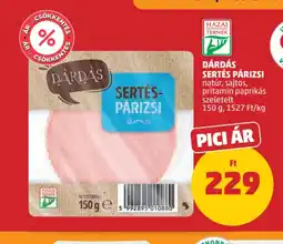 PENNY Dárdás Sertés Párizsi ajánlat