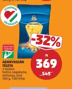 PENNY Aranykosár Tészta ajánlat