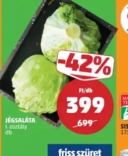 PENNY Jégsaláta ajánlat