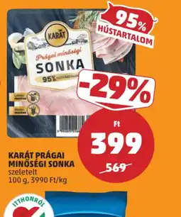 PENNY Karát Prágai Minőségi Sonka ajánlat