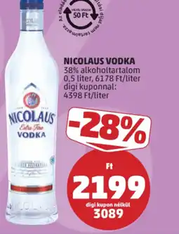 PENNY Nicolaus Vodka ajánlat