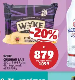 PENNY Wyke Cheddar Sajt ajánlat