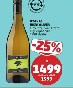 PENNY Nyakas Irsai Olivér ajánlat