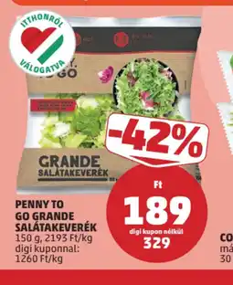 PENNY Penny To Go Grande Salátakeverék ajánlat