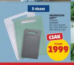 PENNY Vágdeszka szett ajánlat