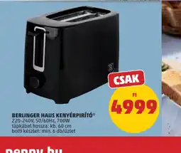 PENNY Berlinger Haus kenyérpirít ajánlat