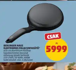 PENNY Berlinger Haus Elektromos Palacsintasütő ajánlat