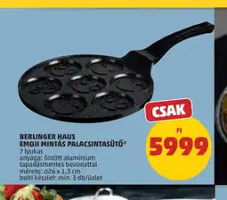 PENNY Berlinger Haus Emoji mintás palacsintasütő ajánlat