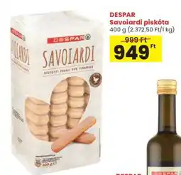 Spar DESPAR Savoiardi piskóta ajánlat
