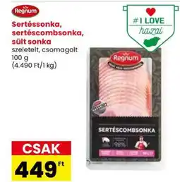 Spar Sertéssonka, sertéscombsonka, sült sonka ajánlat