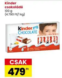 Spar KINDER Csokoládé ajánlat