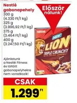 Spar Nestlé Gabonapelyhek ajánlat