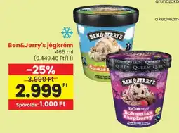 Spar BEN&JERRY'S Jégkrém ajánlat