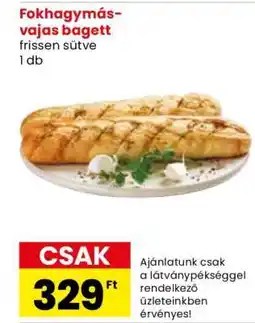 Spar Fokhagymás-vajas bagett ajánlat