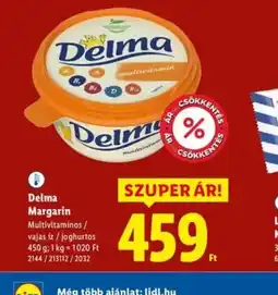 Lidl Delma Margarin ajánlat