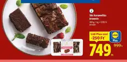 Lidl Ss karamellás brownie ajánlat