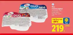 Lidl Pilos 2 kamrás joghurt ajánlat